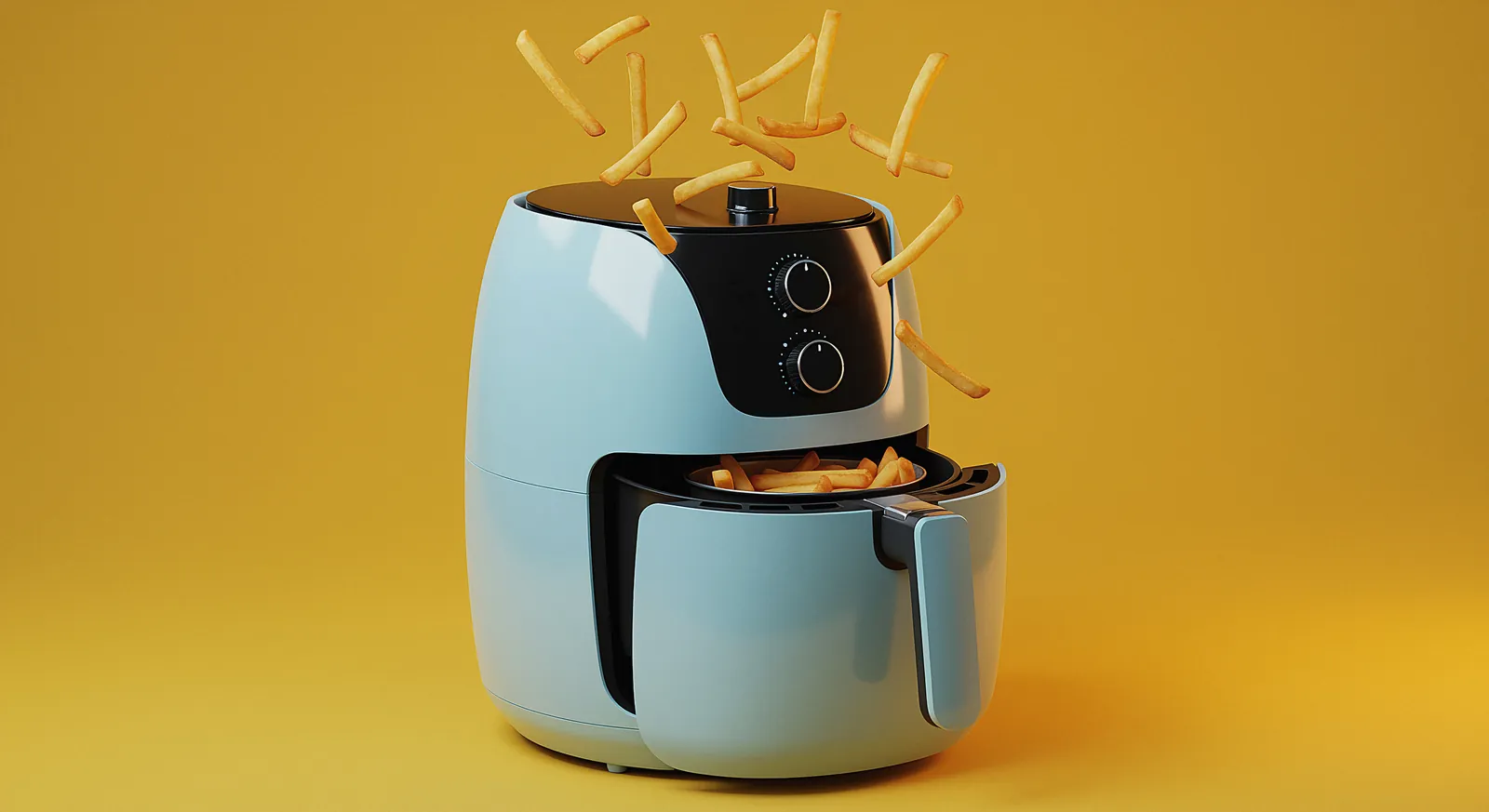 Cómo limpiar la freidora de aire (airfryer) con vinagre